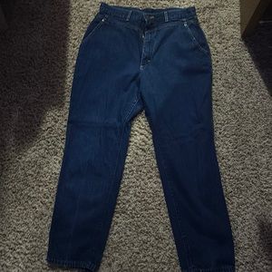vintage blue lee jeans